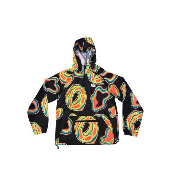 Odd Future OFWGKTA Rainbow Heatmap Hoodie Size M TylerTheCreator RareStreetwear - Picture 2 of 8